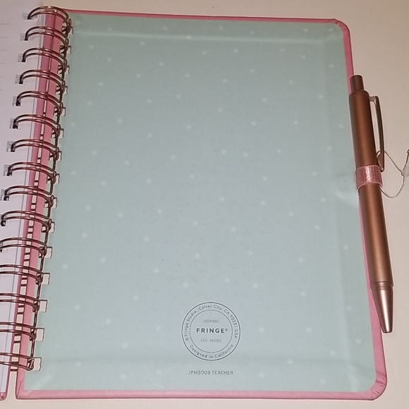 Brand new  Fringe Teacher Spiral Notebook - Picture 8 of 9